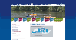 Desktop Screenshot of kanutreff-ksgr.de
